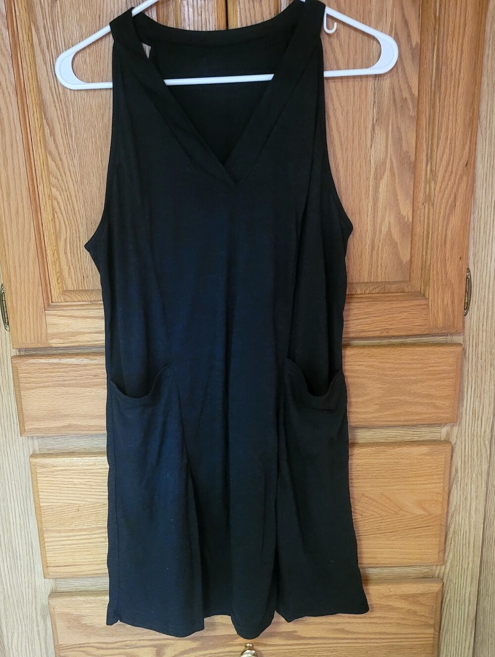 Cupshe T-shirt Dress With Pockets, Size L